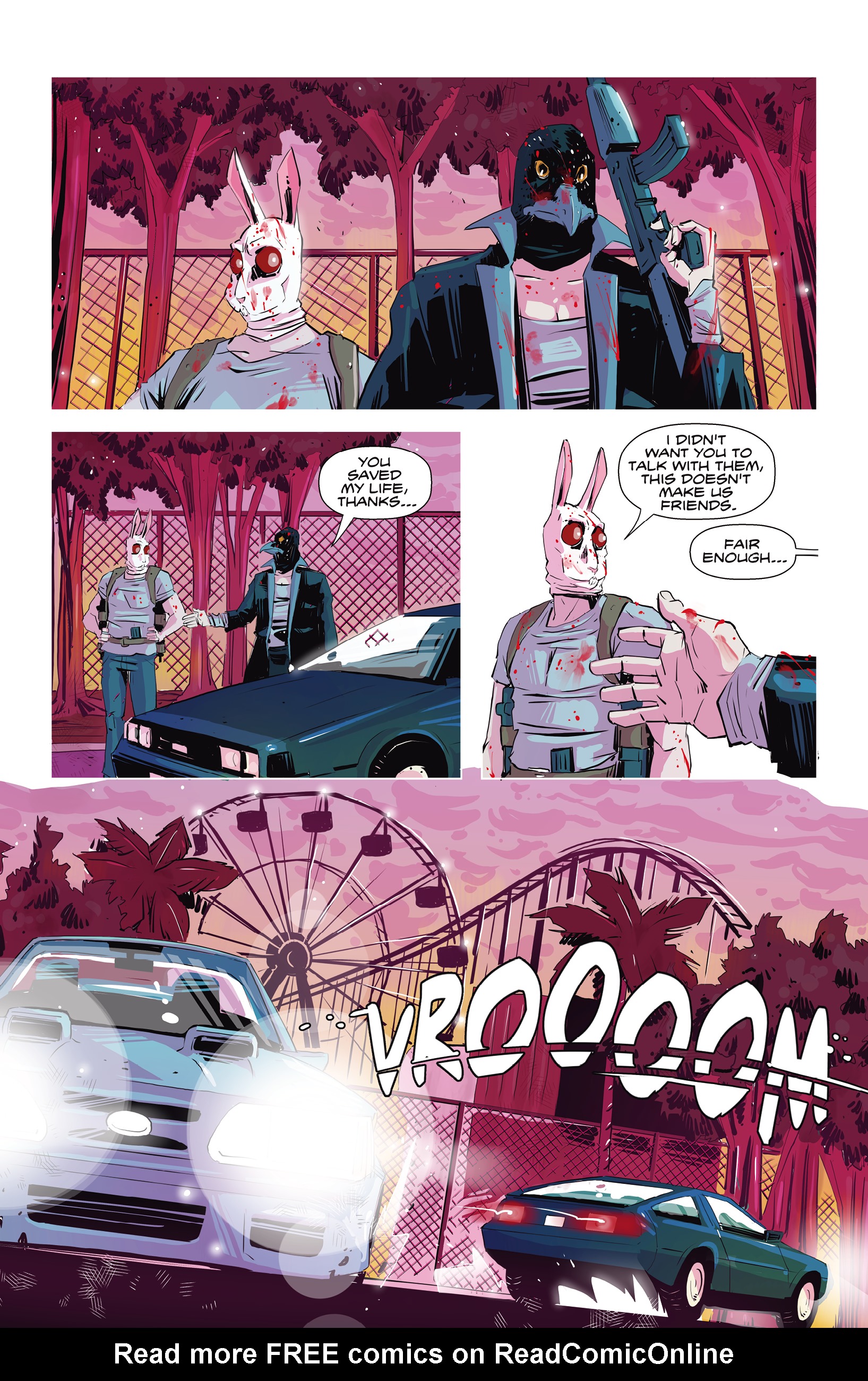 Read online Hotline Miami Wildlife comic -  Issue #4 - 22