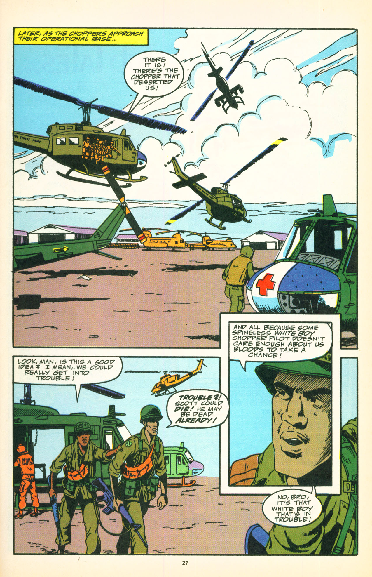 Read online The 'Nam comic -  Issue #36 - 22