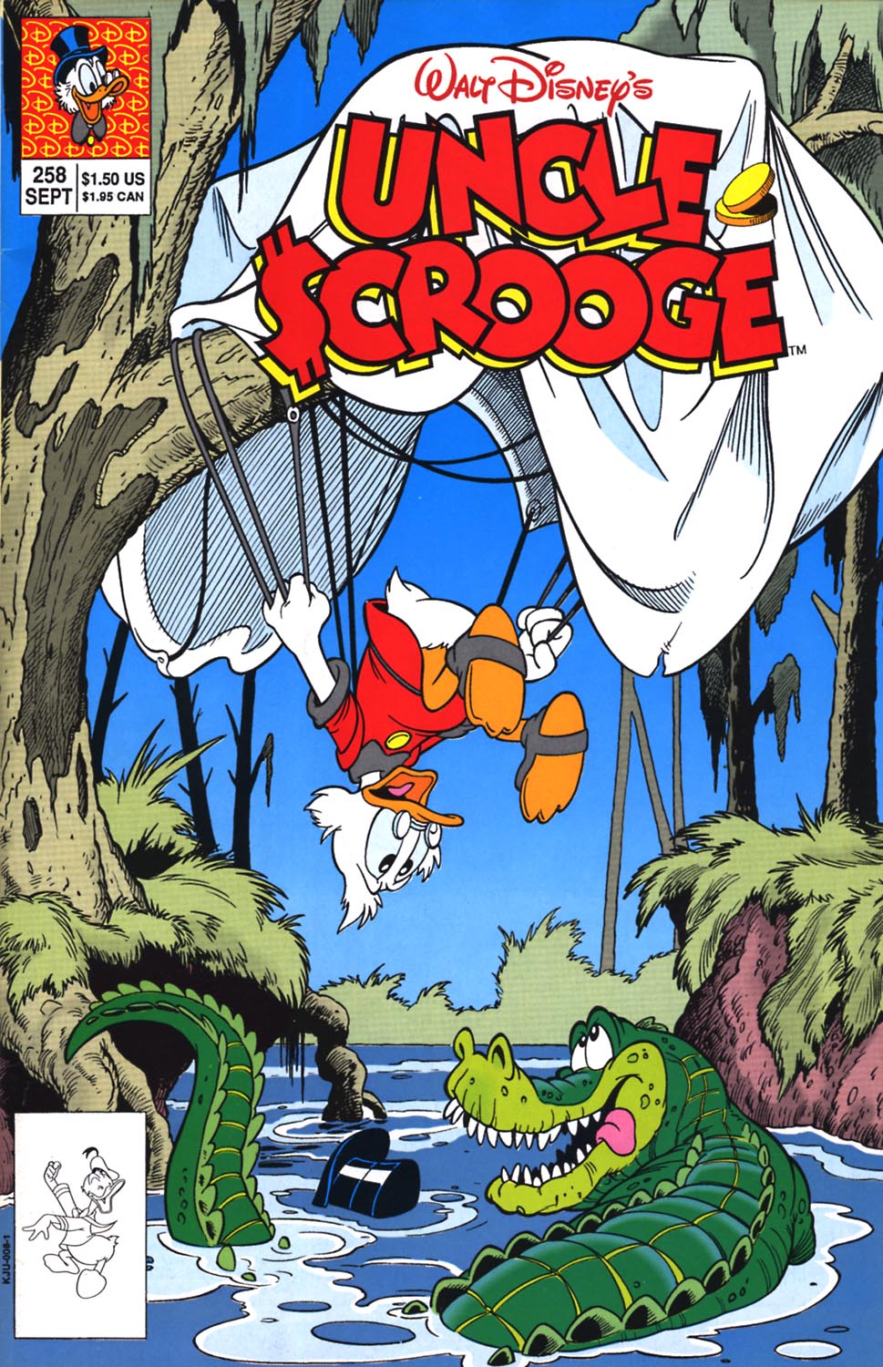 Read online Uncle Scrooge (1953) comic -  Issue #258 - 1