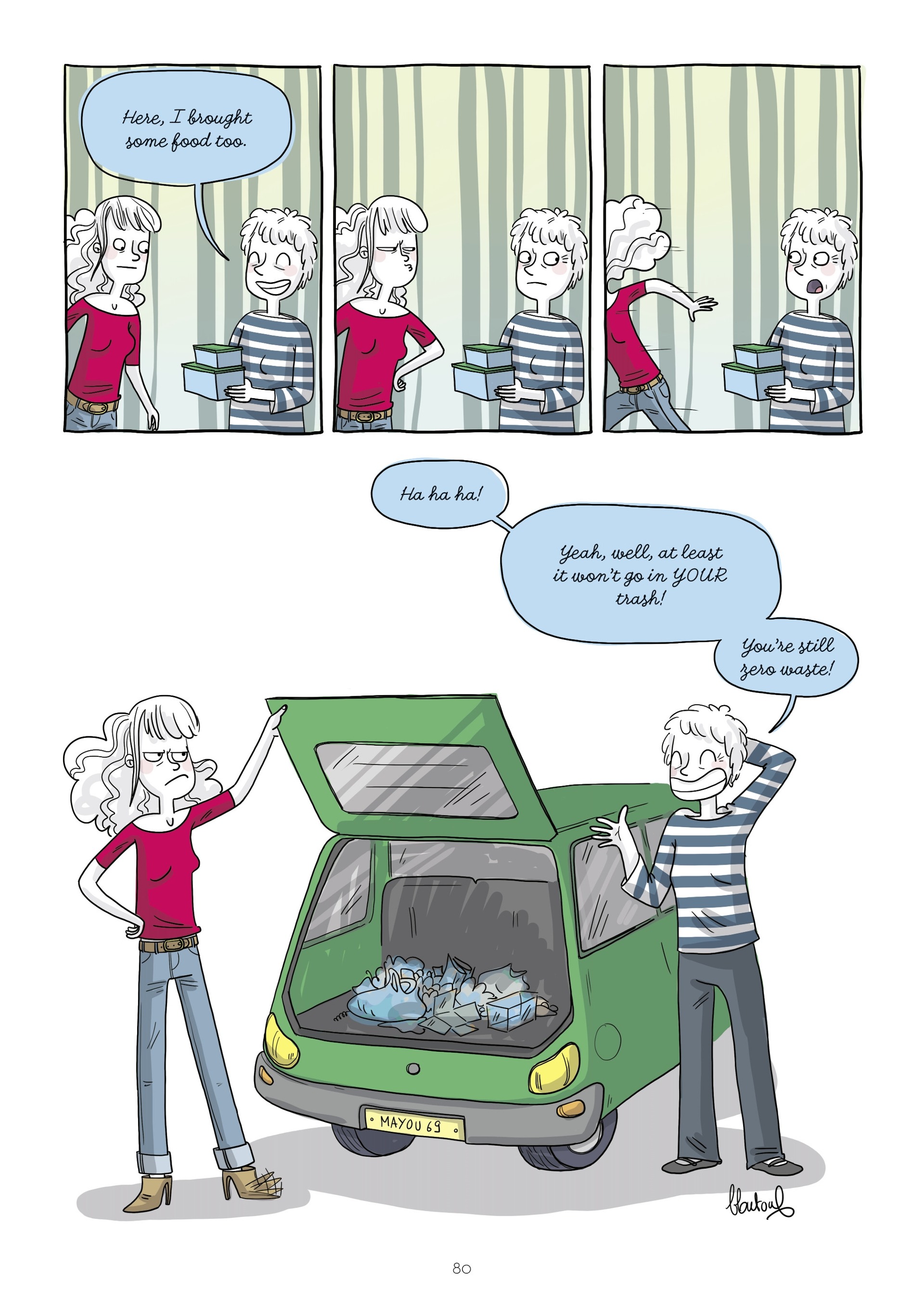 Read online The Diary of the (Nearly) Zero-Waste Family comic -  Issue # TPB - 80