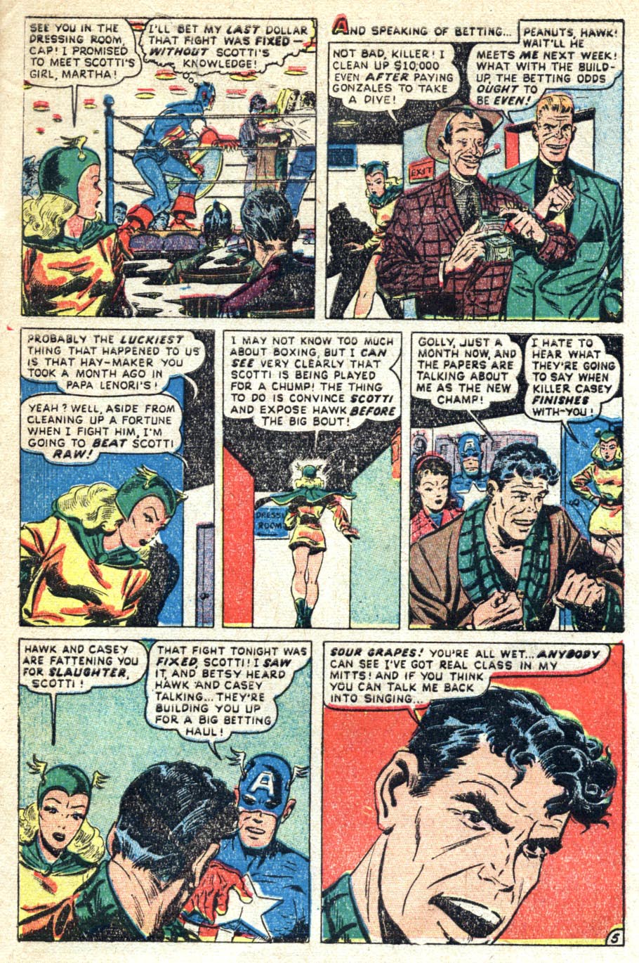 Read online Captain America Comics comic -  Issue #67 - 29