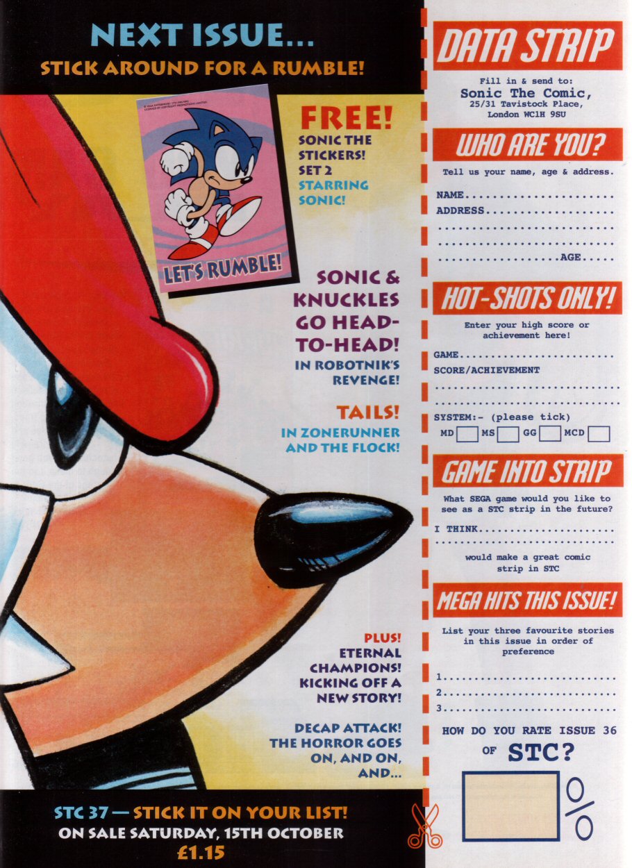 Read online Sonic the Comic comic -  Issue #36 - 30
