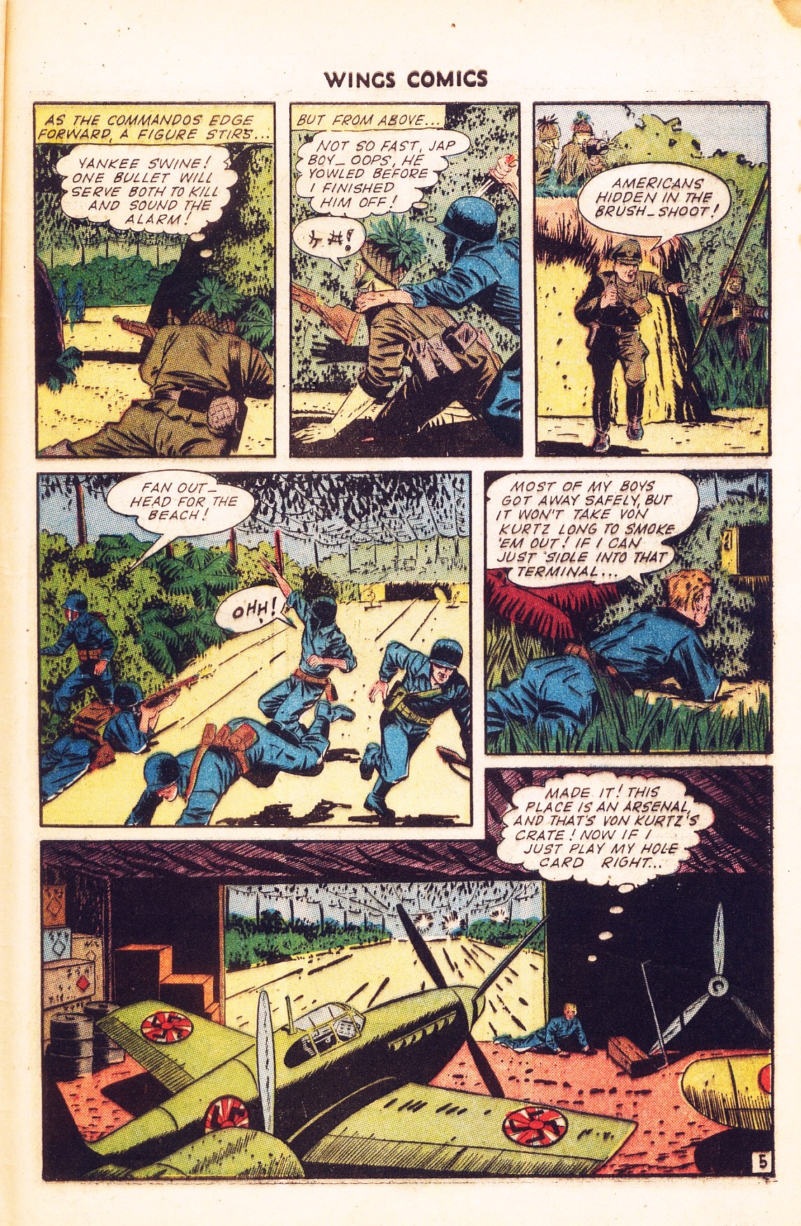 Read online Wings Comics comic -  Issue #56 - 49