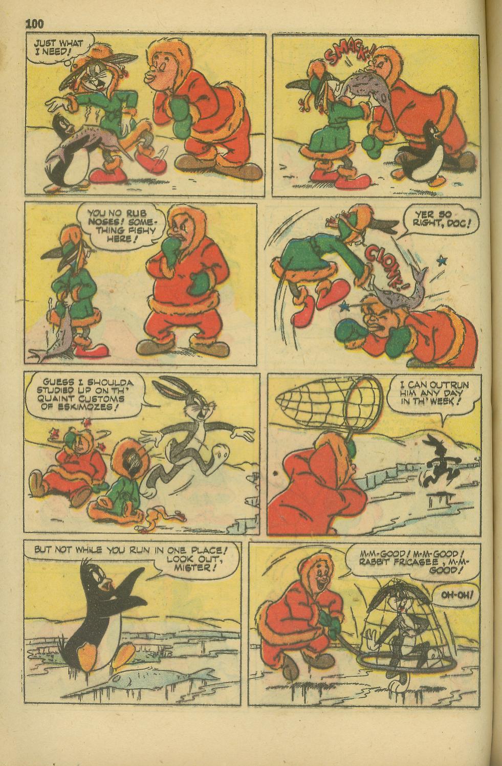 Read online Bugs Bunny's Christmas Funnies comic -  Issue # TPB 1 - 102