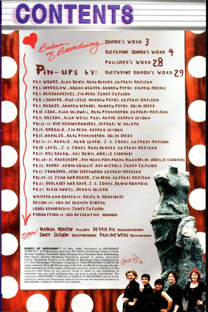 Read online Babes of Broadway comic -  Issue # Full - 2