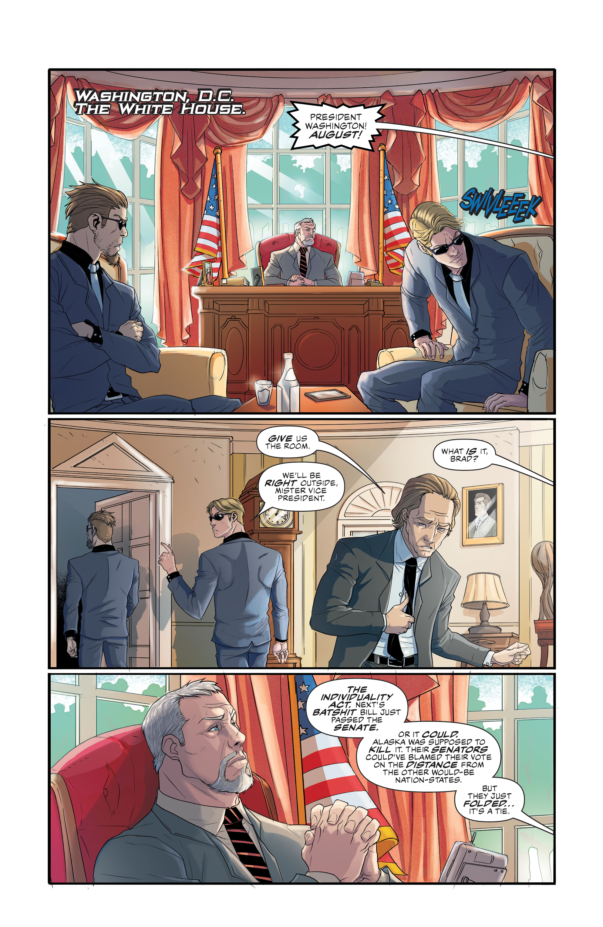 Read online Commanders In Crisis comic -  Issue #6 - 24
