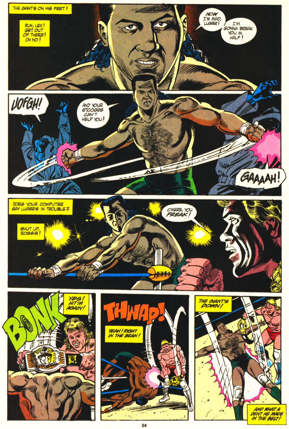 Read online WCW World Championship Wrestling comic -  Issue #2 - 20