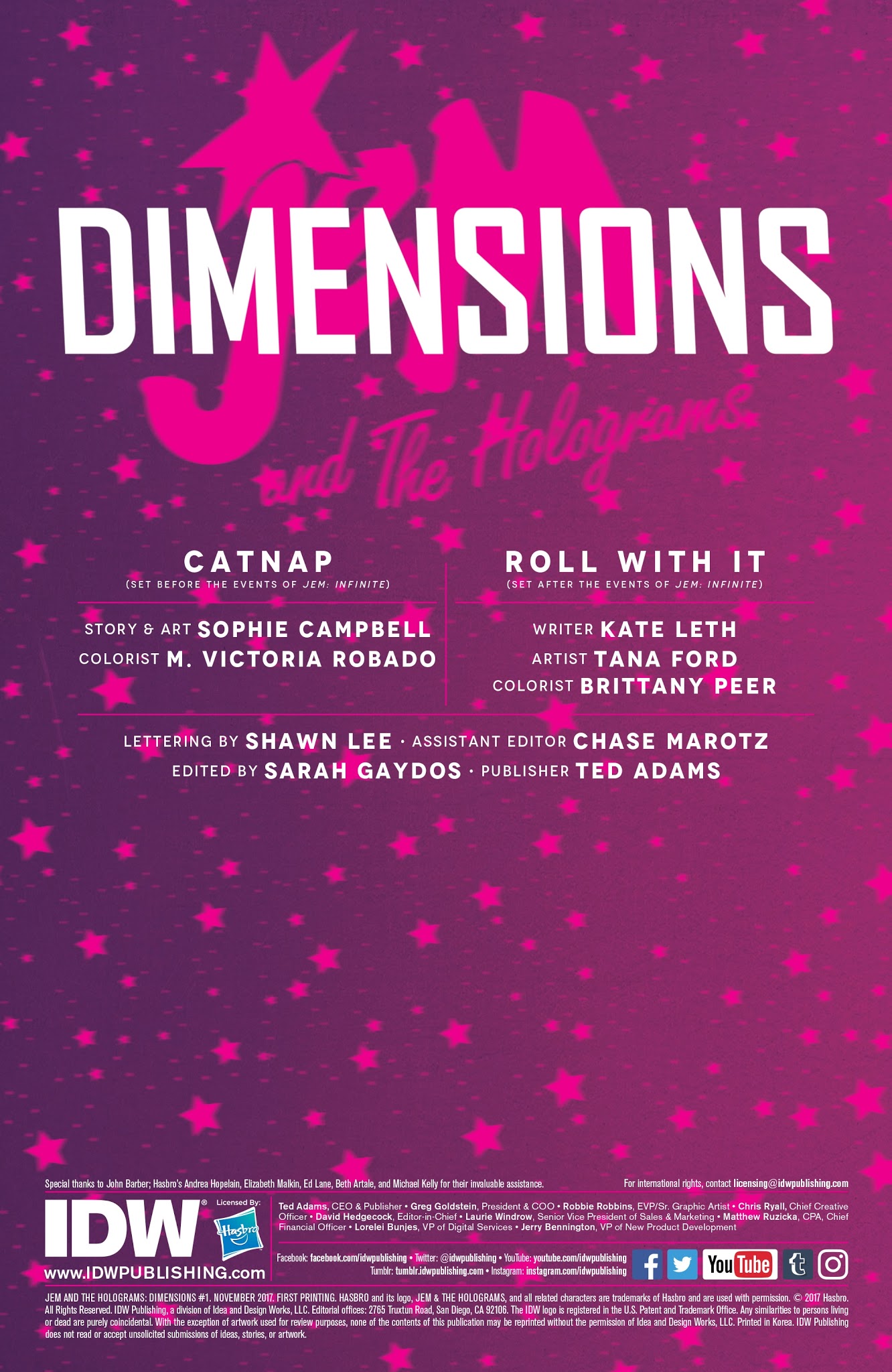 Read online Jem and the Holograms: Dimensions comic -  Issue #1 - 2