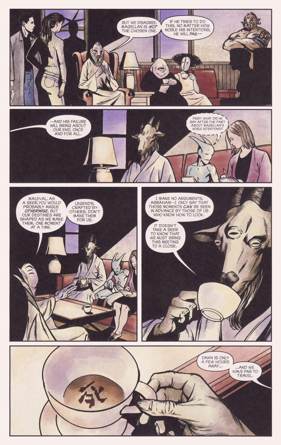 Read online Midnight, Mass: Here There Be Monsters comic -  Issue #3 - 5