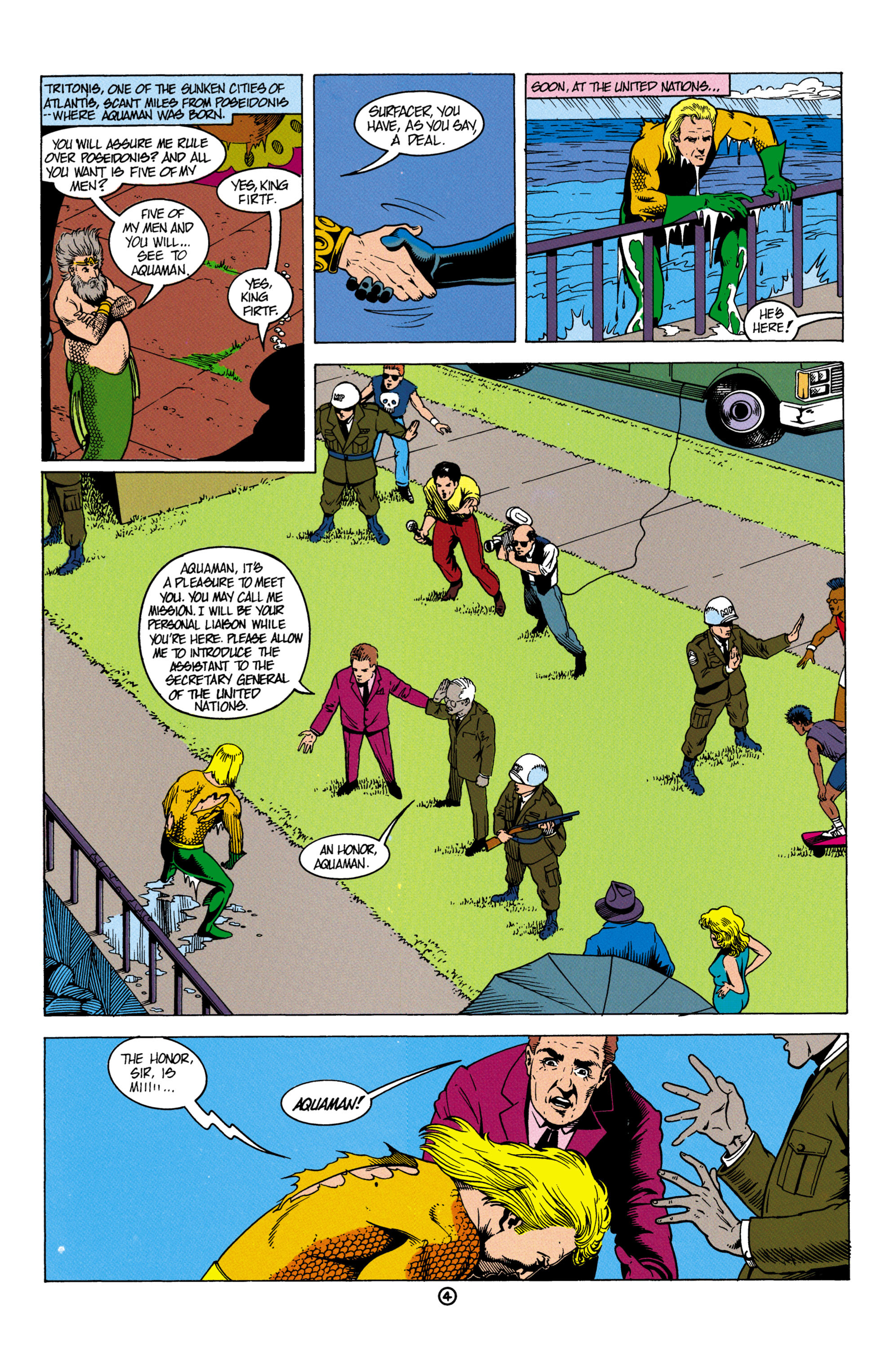 Read online Aquaman (1991) comic -  Issue #5 - 5