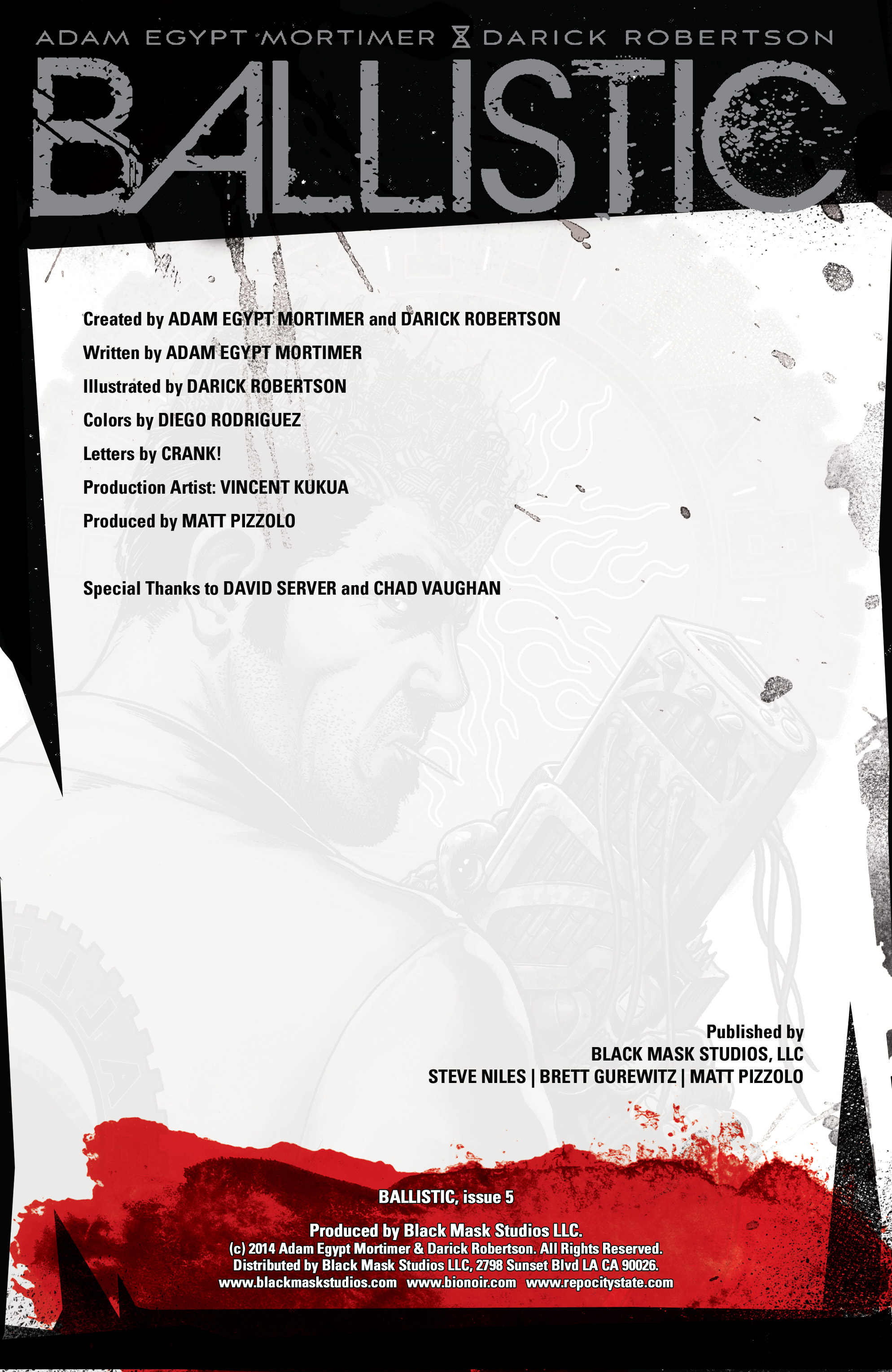 Read online Ballistic (2013) comic -  Issue #5 - 2