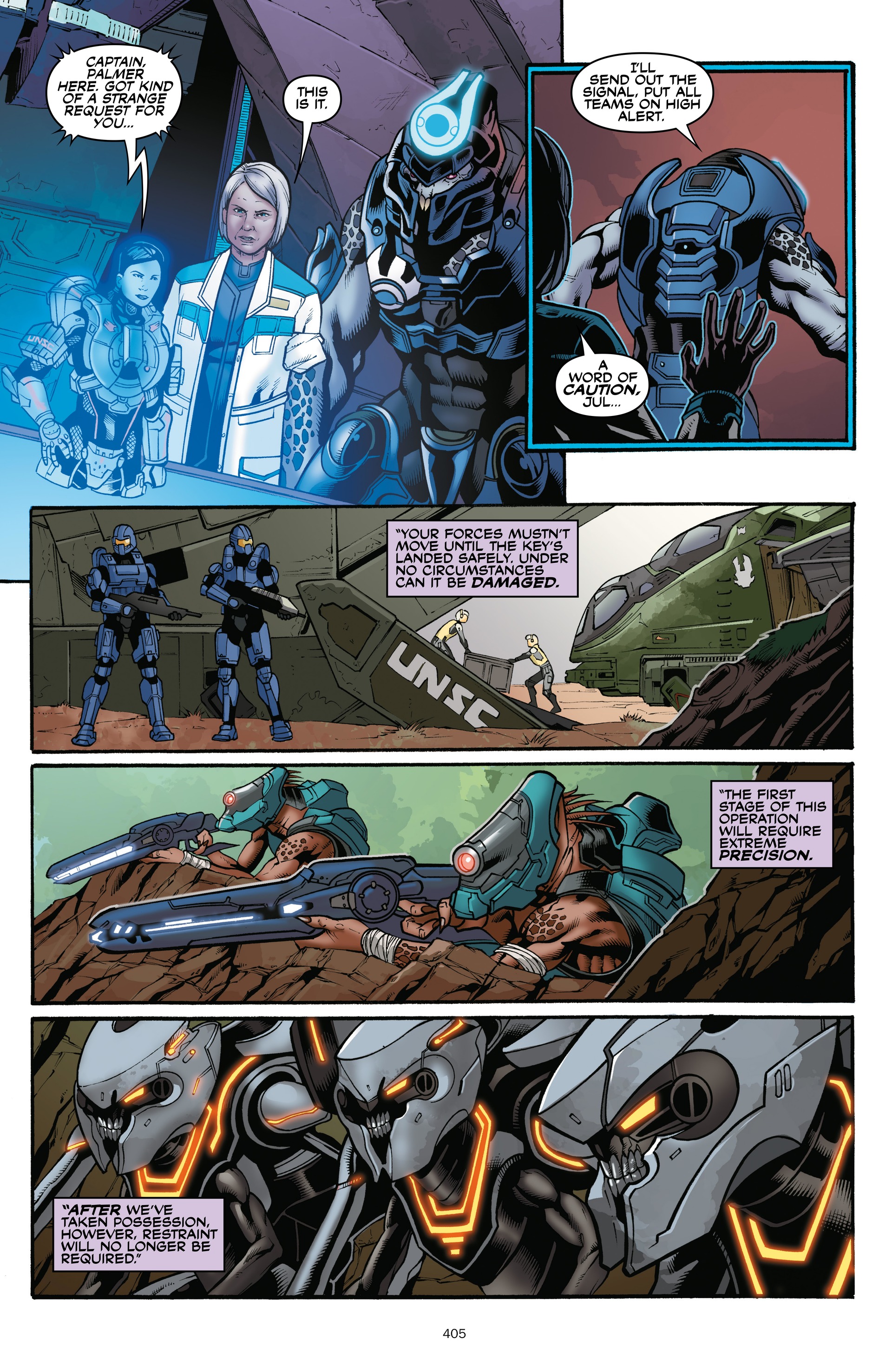 Read online Halo: Initiation and Escalation comic -  Issue # TPB (Part 4) - 100
