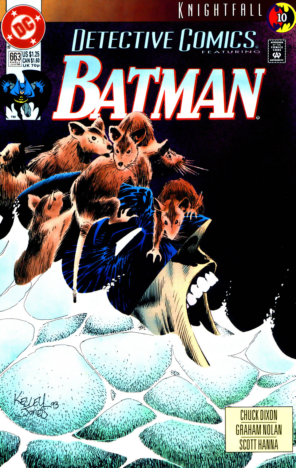 <{ $series->title }} issue Batman: Knightfall Broken Bat - Issue #10 - Page 1