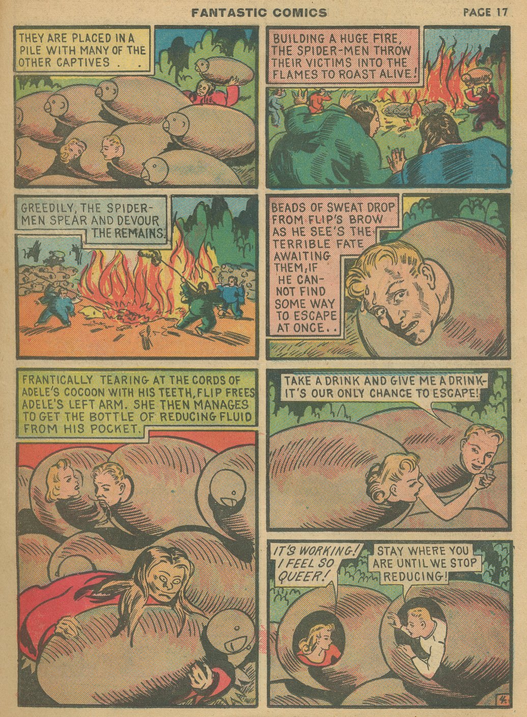 Read online Fantastic Comics comic -  Issue #8 - 19