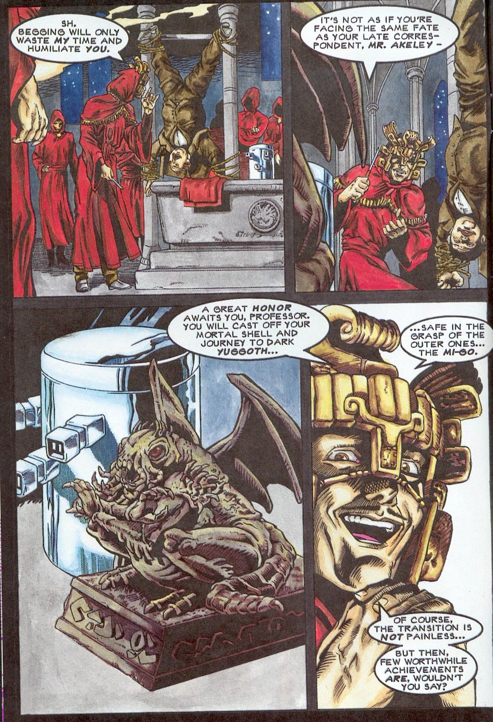 Read online H. P. Lovecraft's Cthulhu comic -  Issue #1 - 3