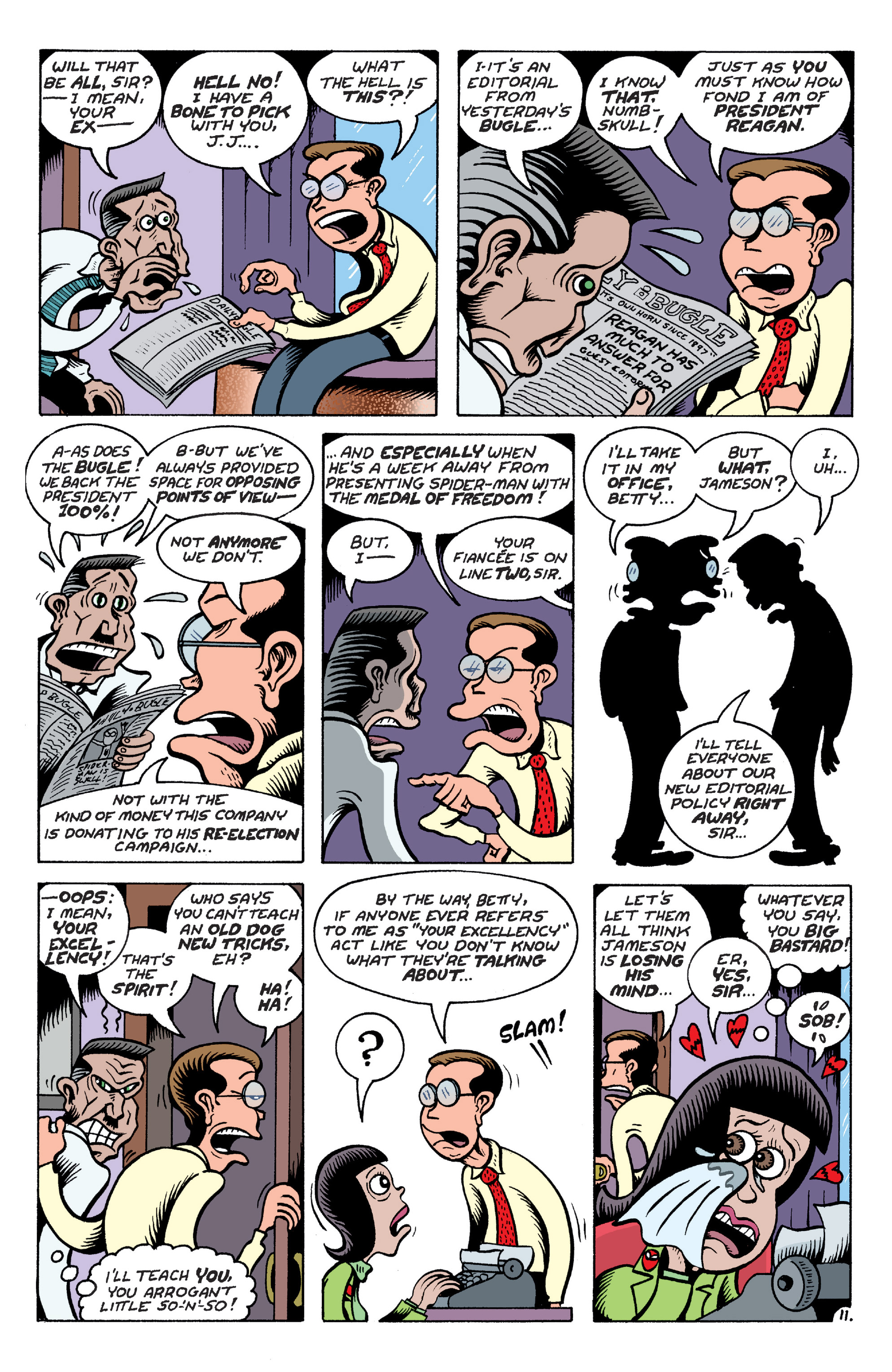 Read online Startling Stories: The Megalomaniacal Spider-Man comic -  Issue # Full - 12