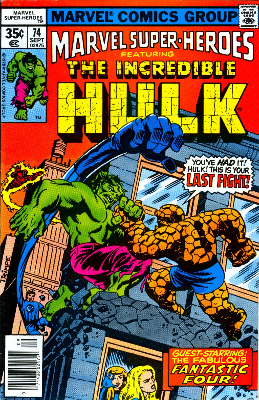 Read online Marvel Super-Heroes comic -  Issue #74 - 1