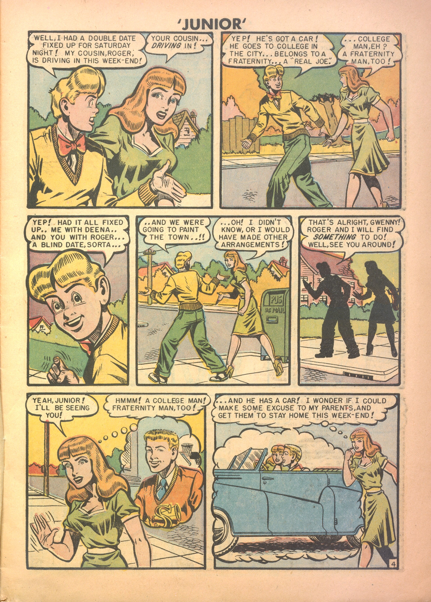 Read online Junior (1947) comic -  Issue #15 - 5