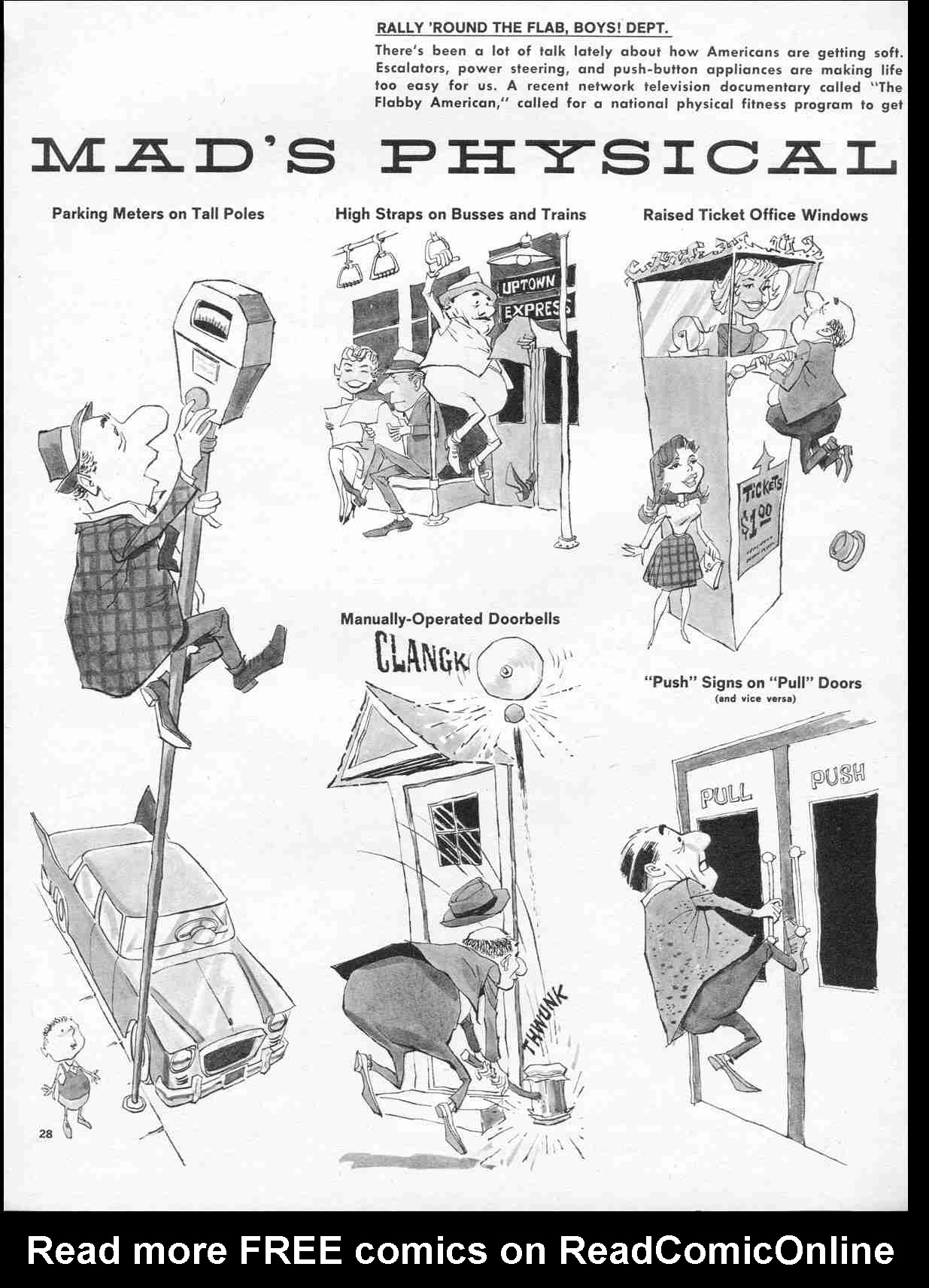 Read online MAD comic -  Issue #67 - 30