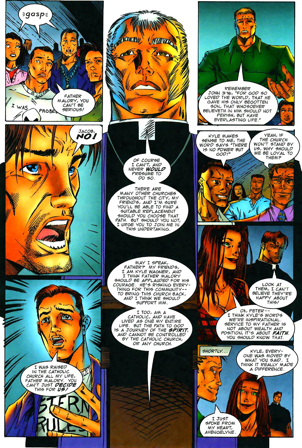 Read online Avengelyne (1996) comic -  Issue #1 - 15