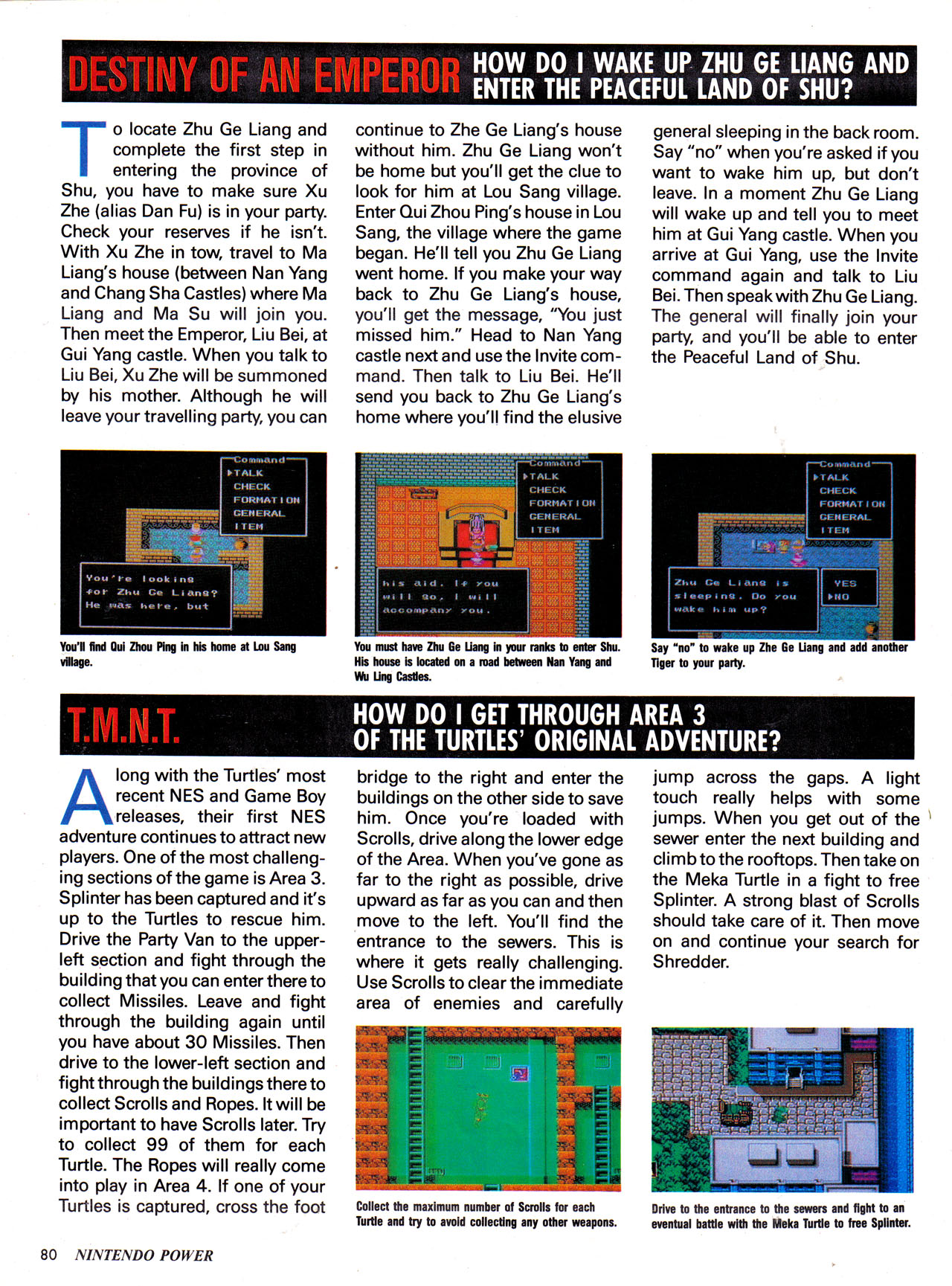 Read online Nintendo Power comic -  Issue #23 - 87