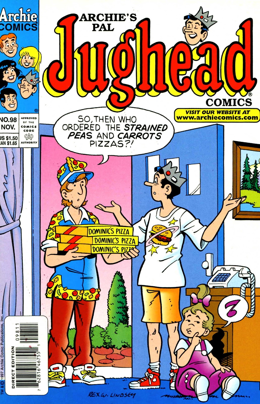Archie's Pal Jughead Comics issue 98 - Page 1