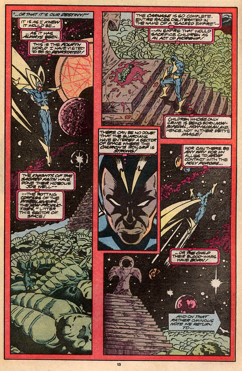 Read online Guardians of the Galaxy (1990) comic -  Issue #8 - 10