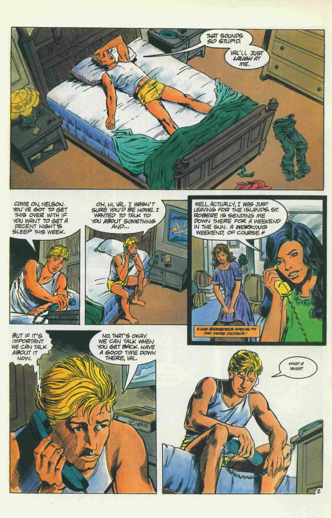 Read online Airboy (1986) comic -  Issue #27 - 4