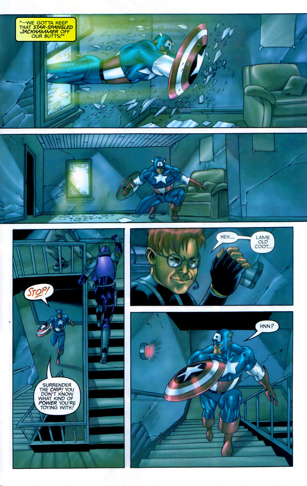 Read online Wolverine/Captain America comic -  Issue #3 - 11