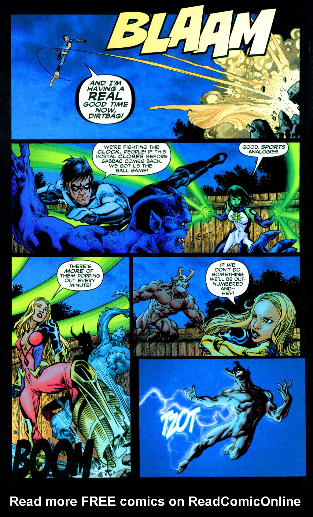 Read online Outsiders (2003) comic -  Issue #10 - 11