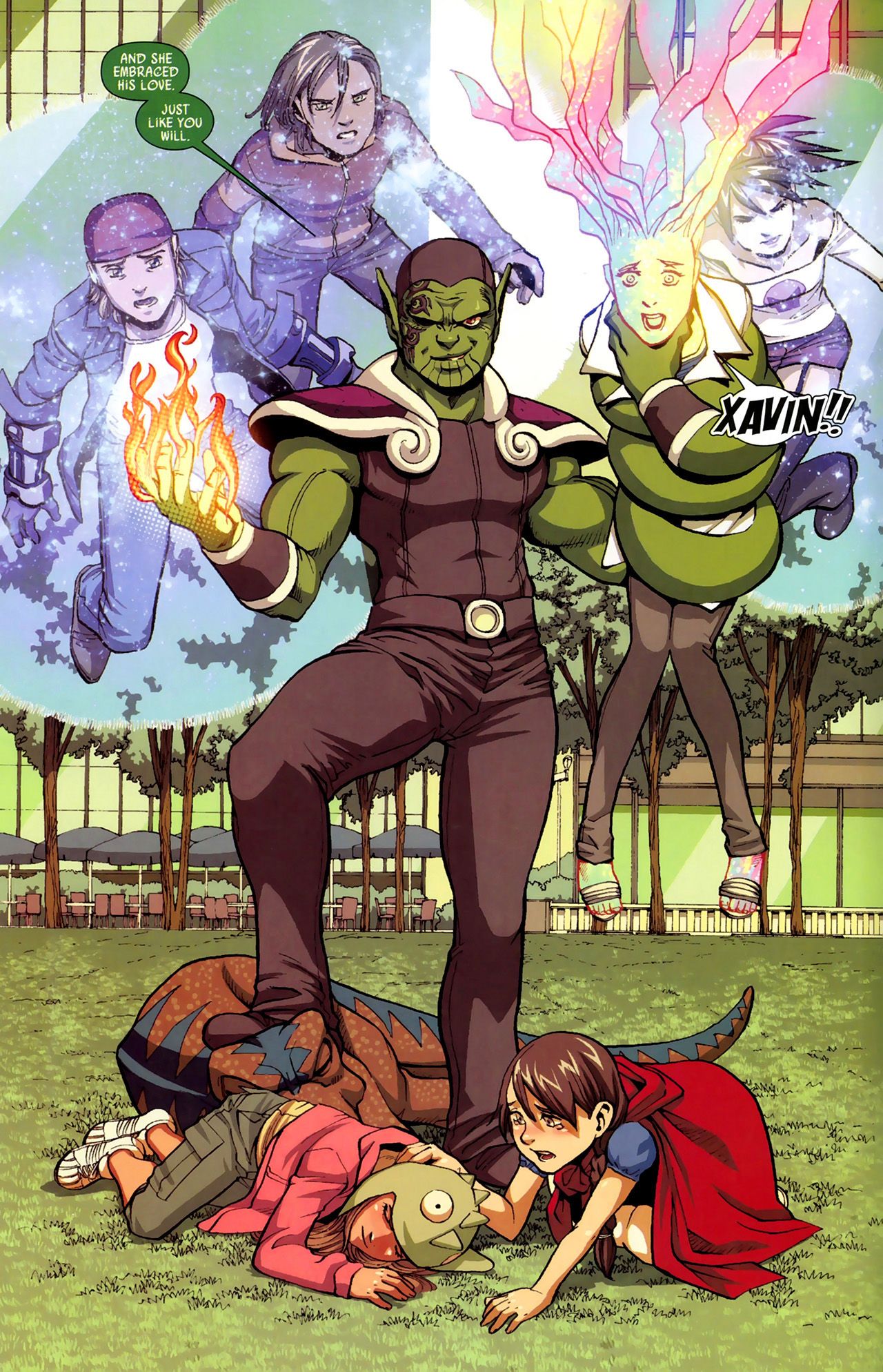 Read online Secret Invasion: Runaways/Young Avengers comic -  Issue #3 - 9