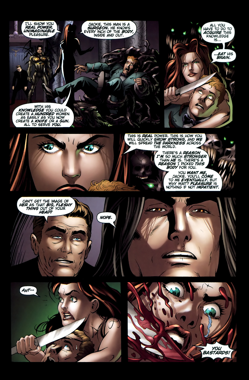 Read online The Darkness (2002) comic -  Issue #20 - 20