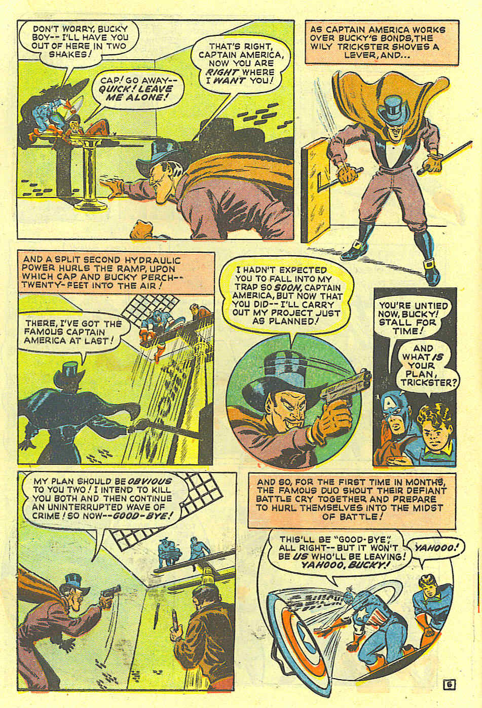 Read online Captain America Comics comic -  Issue #71 - 7