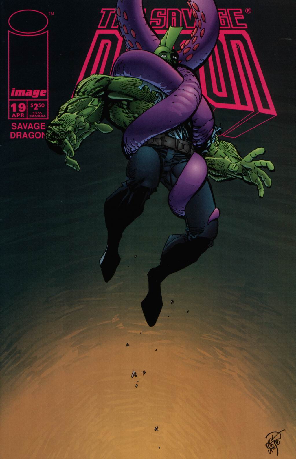 Read online The Savage Dragon (1993) comic -  Issue #19 - 1