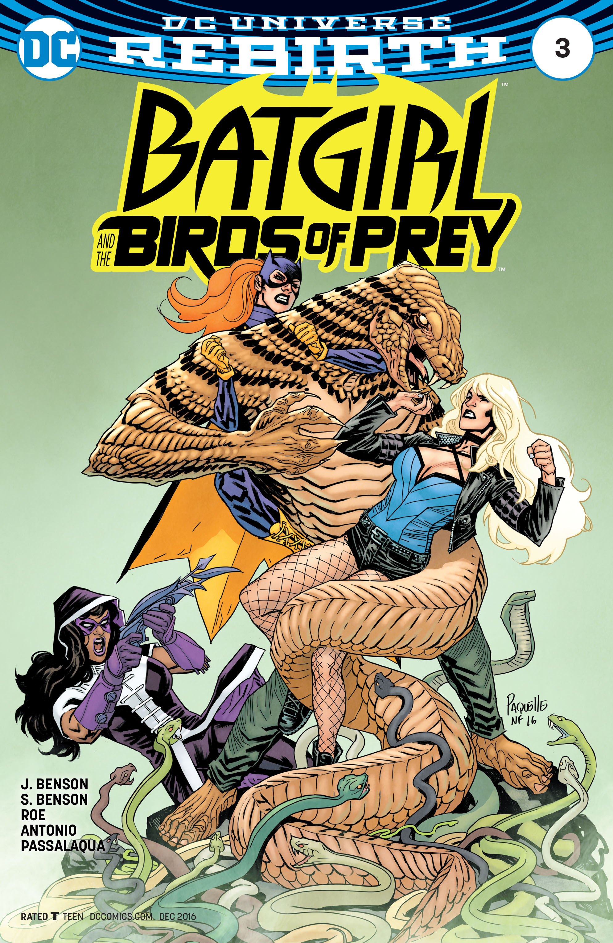 Read online Batgirl and the Birds of Prey comic -  Issue #3 - 1