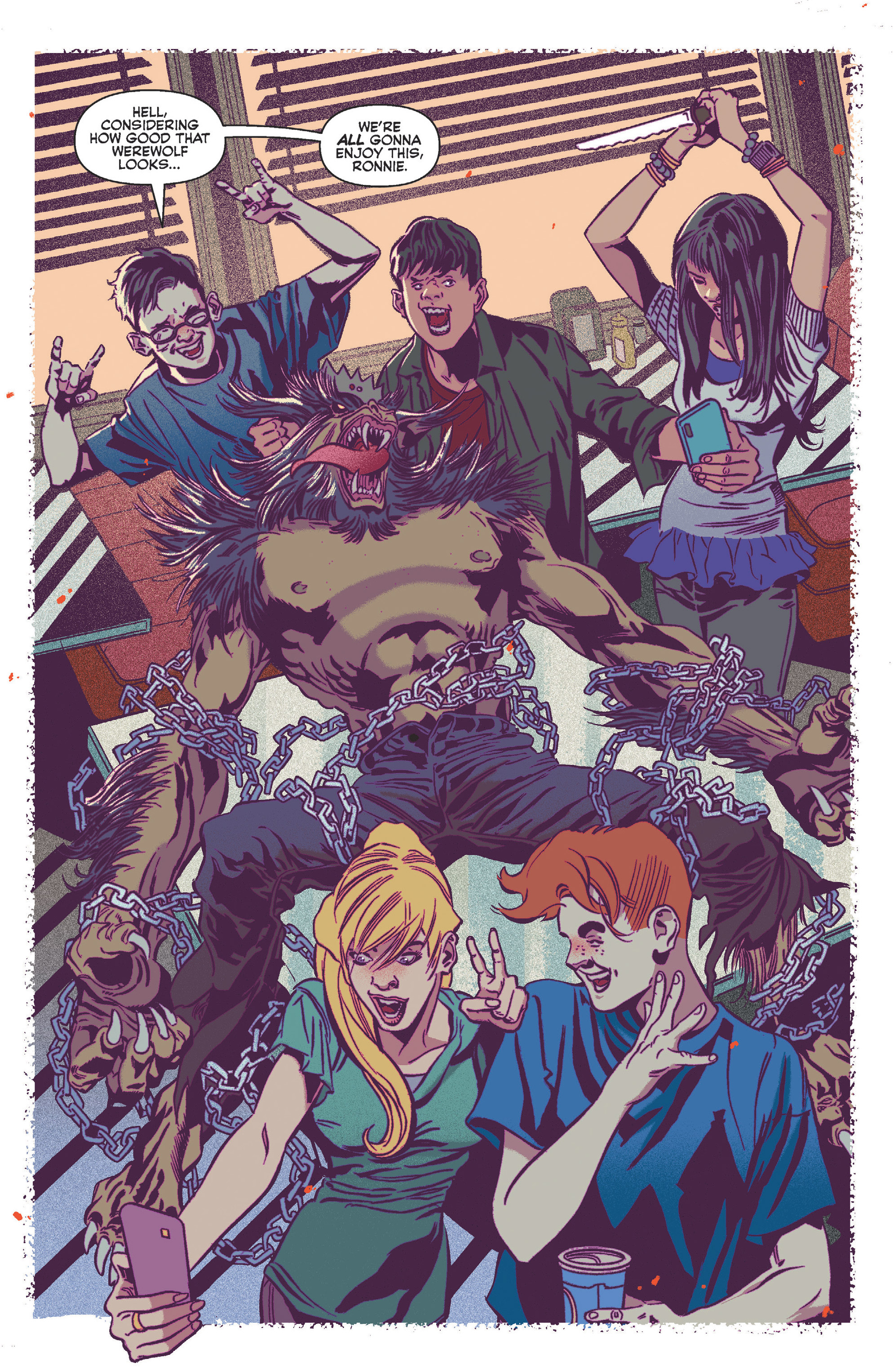 Read online Jughead the Hunger vs. Vampironica comic -  Issue #2 - 5