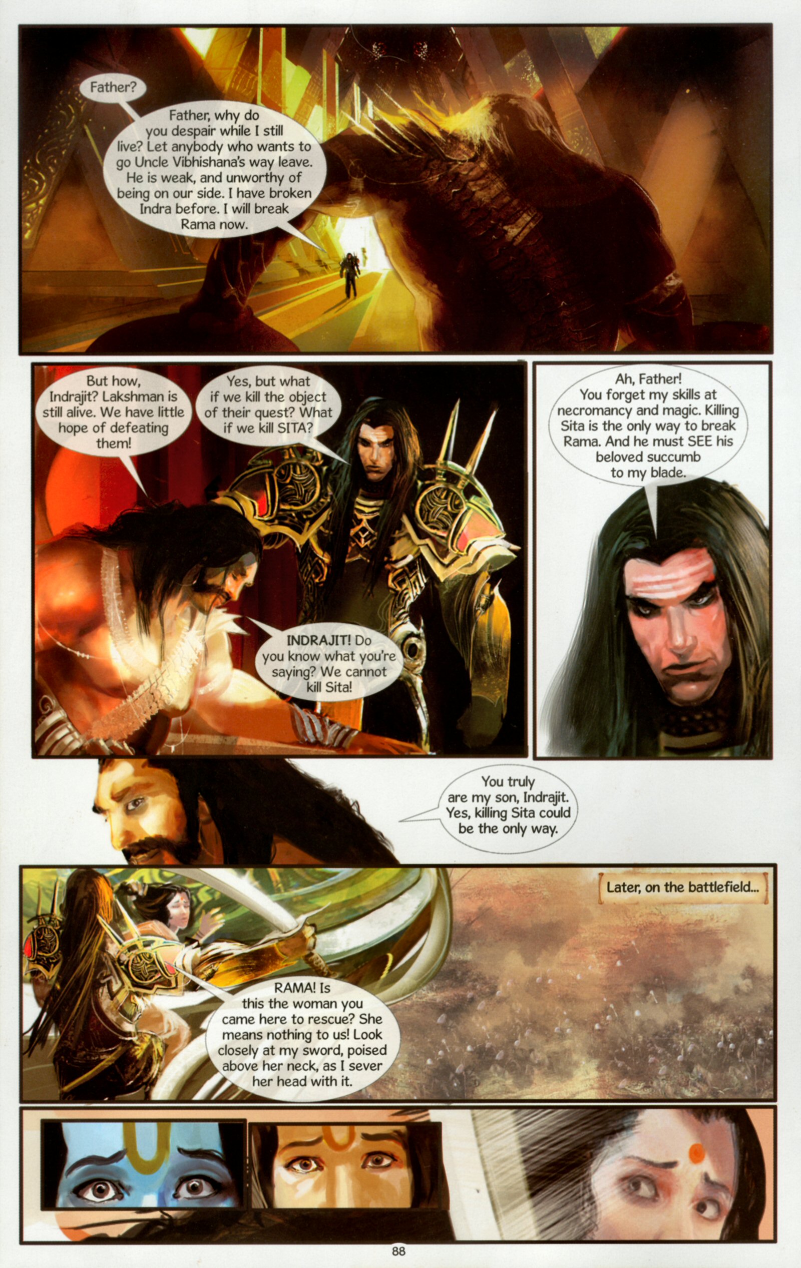 Read online Ravana: Roar of the Demon King comic -  Issue # Full - 90