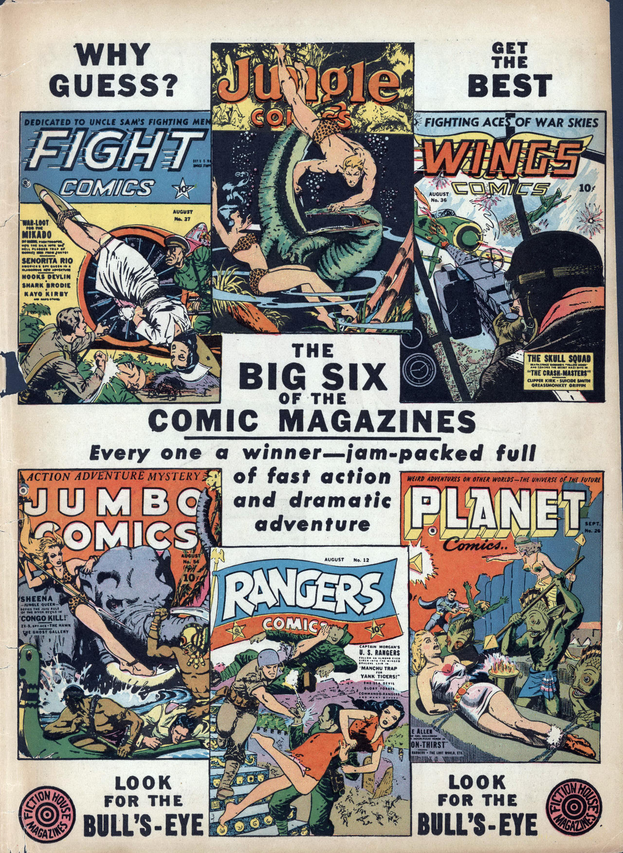 Read online Jumbo Comics comic -  Issue #54 - 59