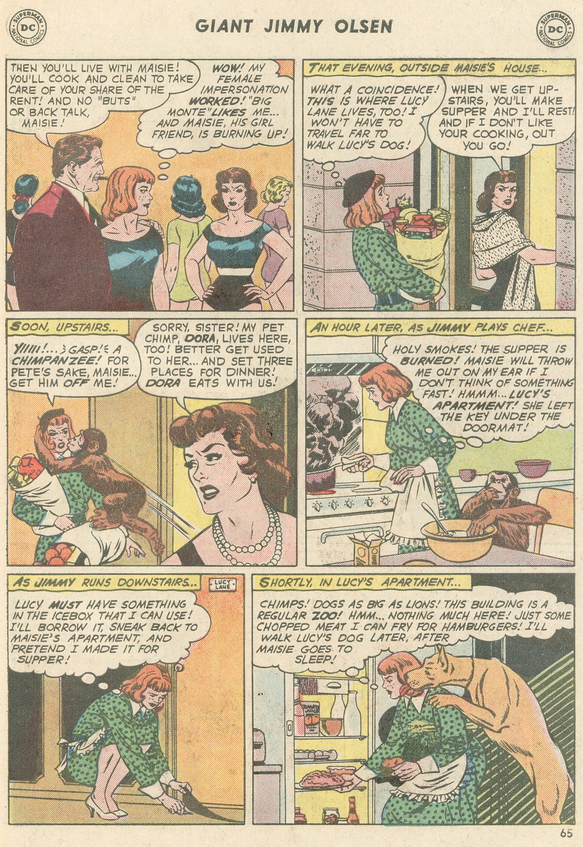 Read online Superman's Pal Jimmy Olsen comic -  Issue #95 - 67