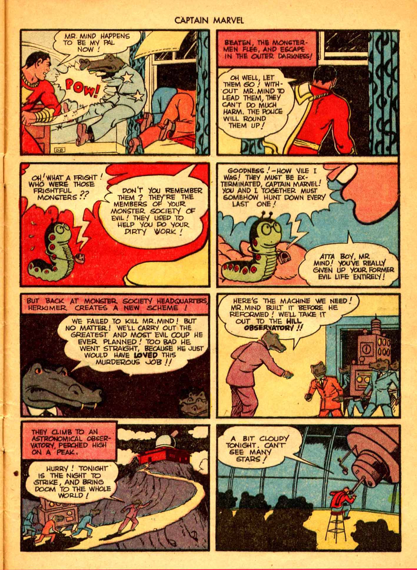 Read online Captain Marvel Adventures comic -  Issue #43 - 45