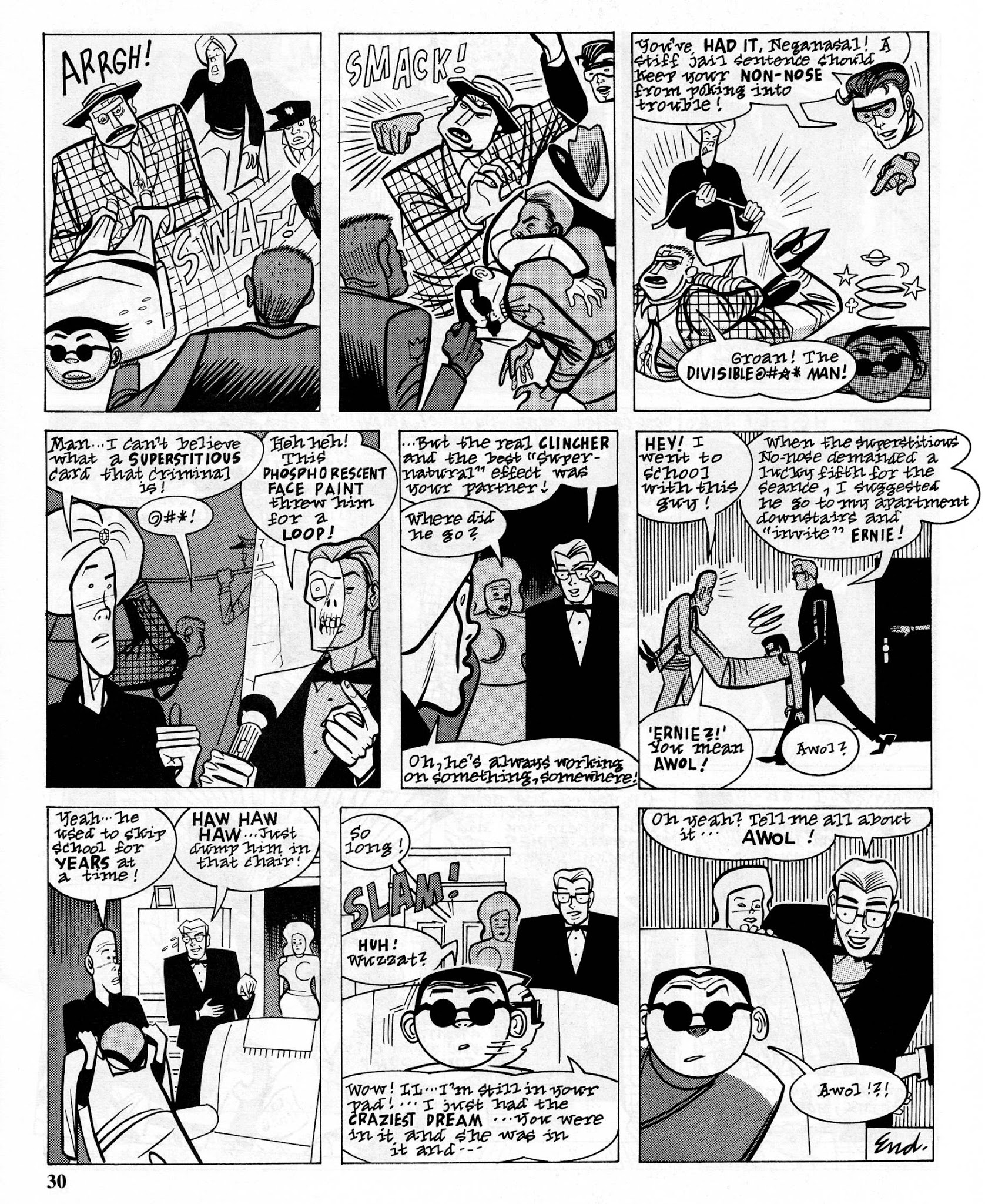 Read online Lloyd Llewellyn comic -  Issue #6 - 32