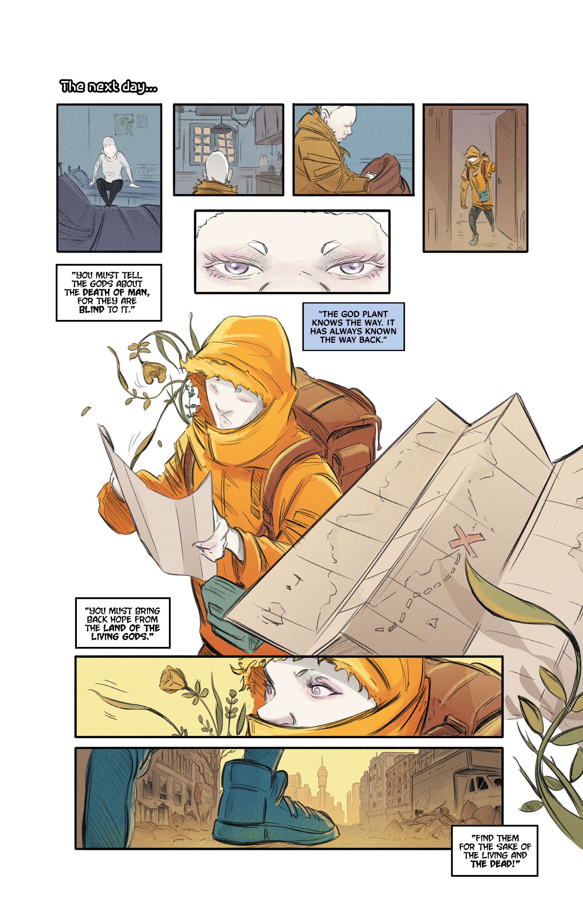 Read online Land of the Living Gods comic -  Issue #1 - 16