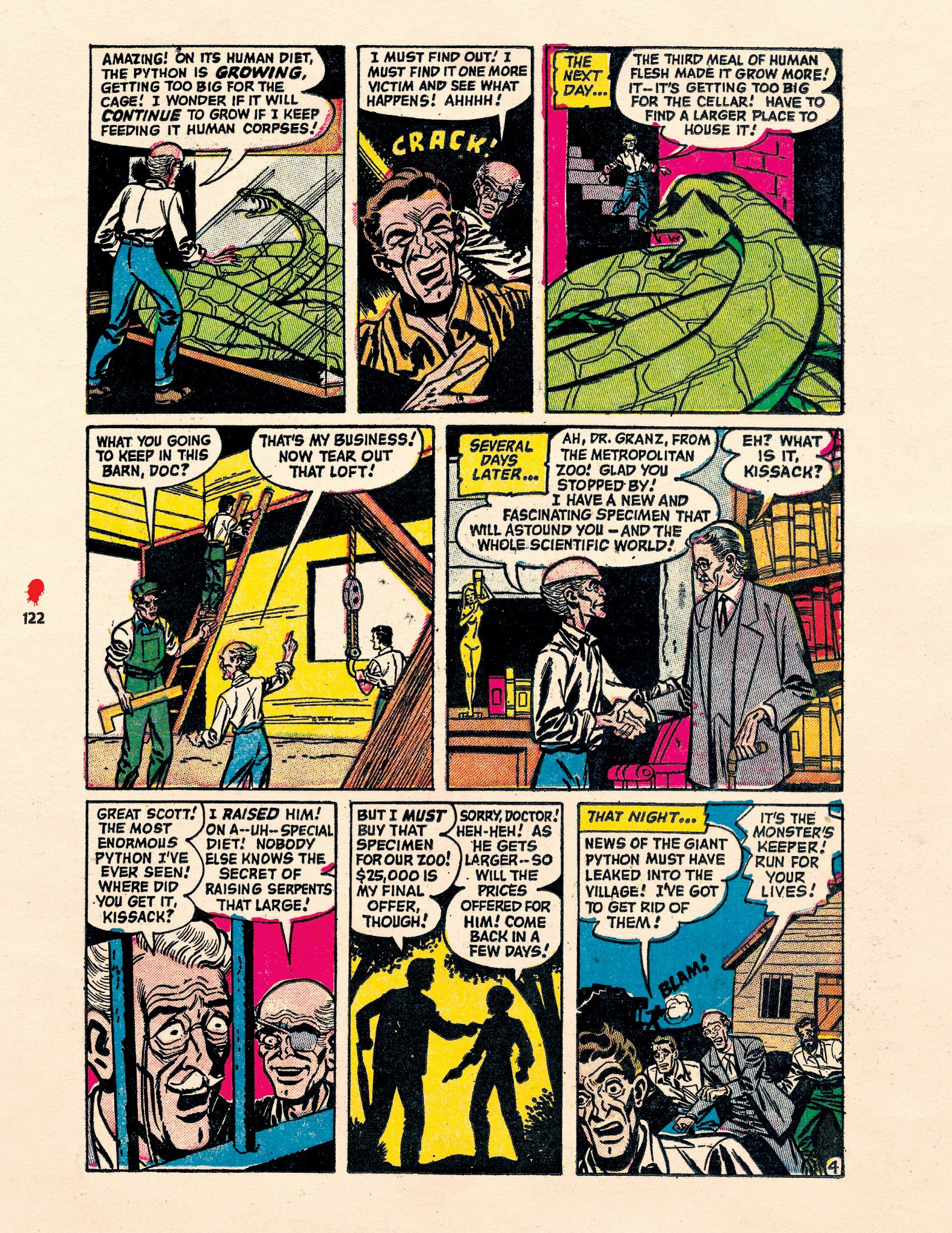 Read online Chilling Archives of Horror Comics comic -  Issue # TPB 15 - 123