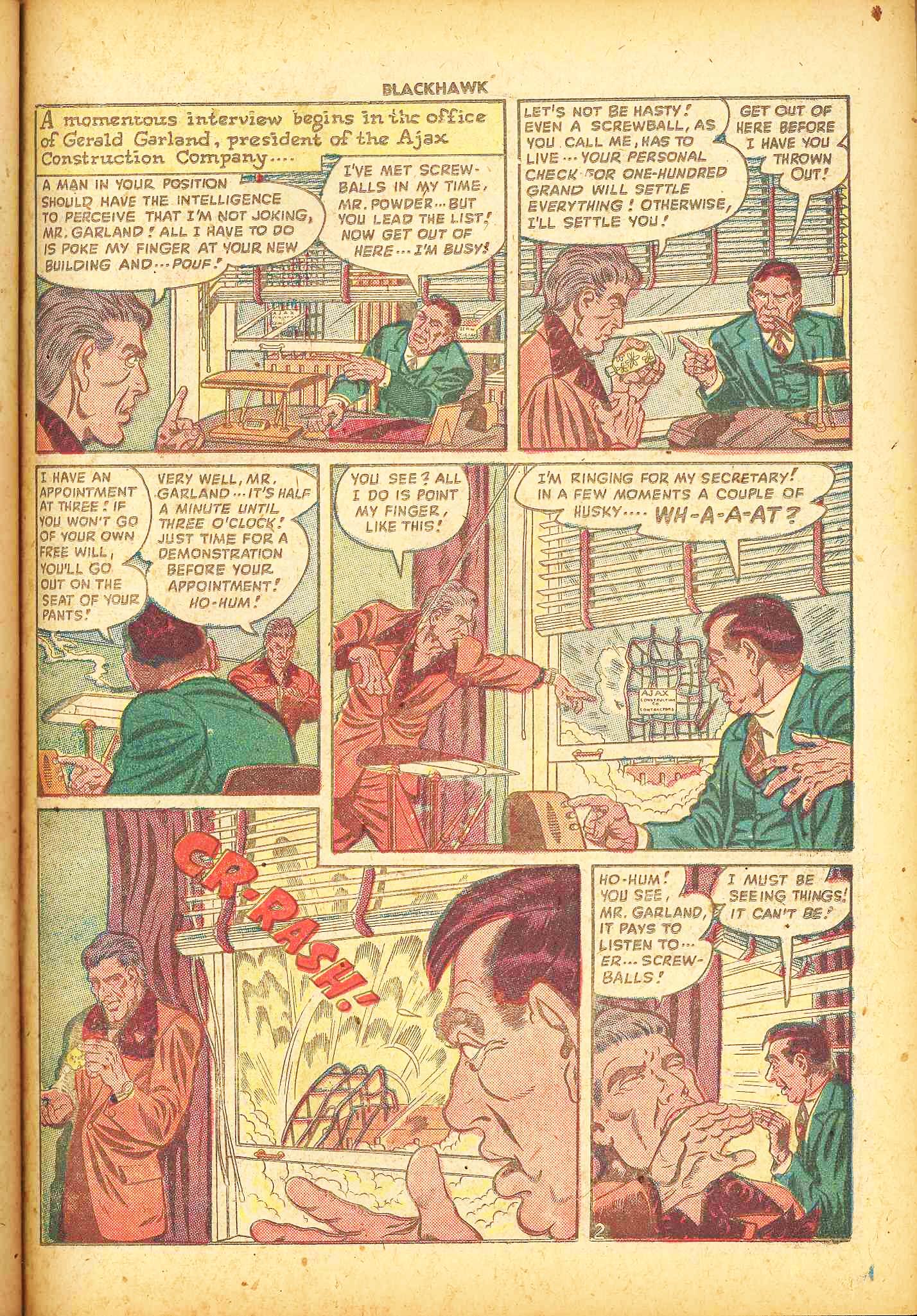 Read online Blackhawk (1957) comic -  Issue #20 - 38
