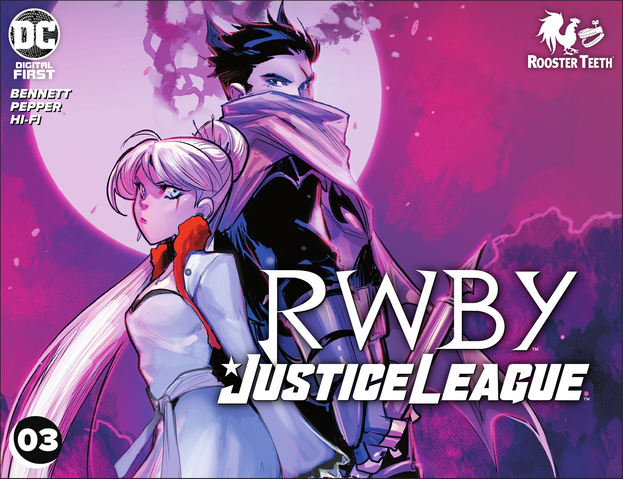 Read online RWBY/Justice League comic -  Issue #3 - 1