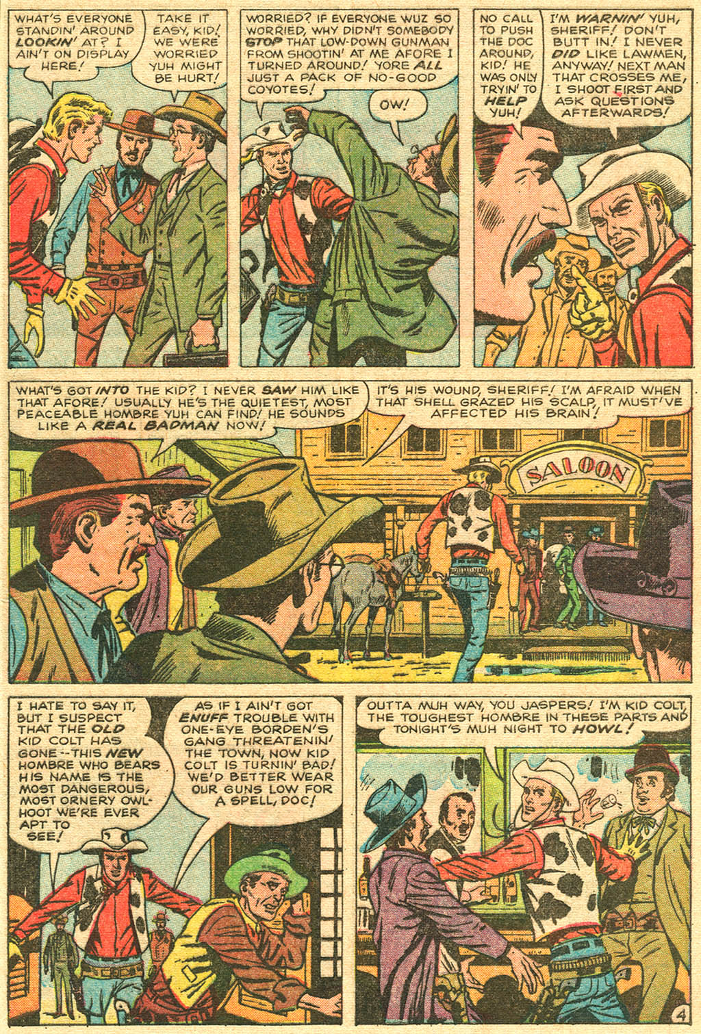 Read online Kid Colt Outlaw comic -  Issue #130 - 29