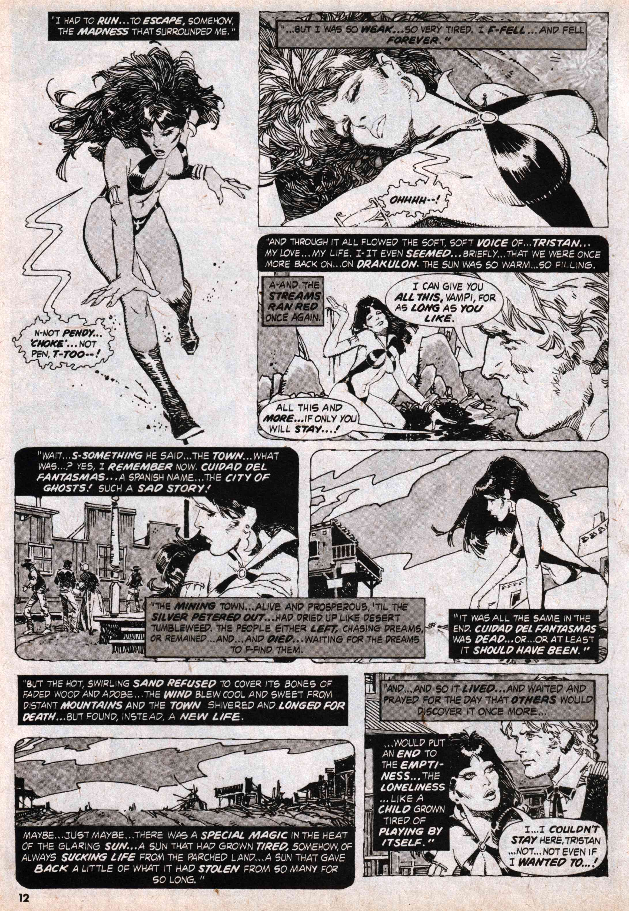 Read online Vampirella (1969) comic -  Issue #57 - 12