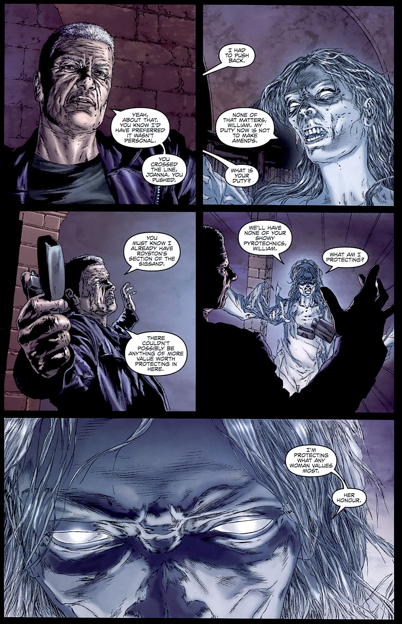 Read online Gravel comic -  Issue #6 - 21