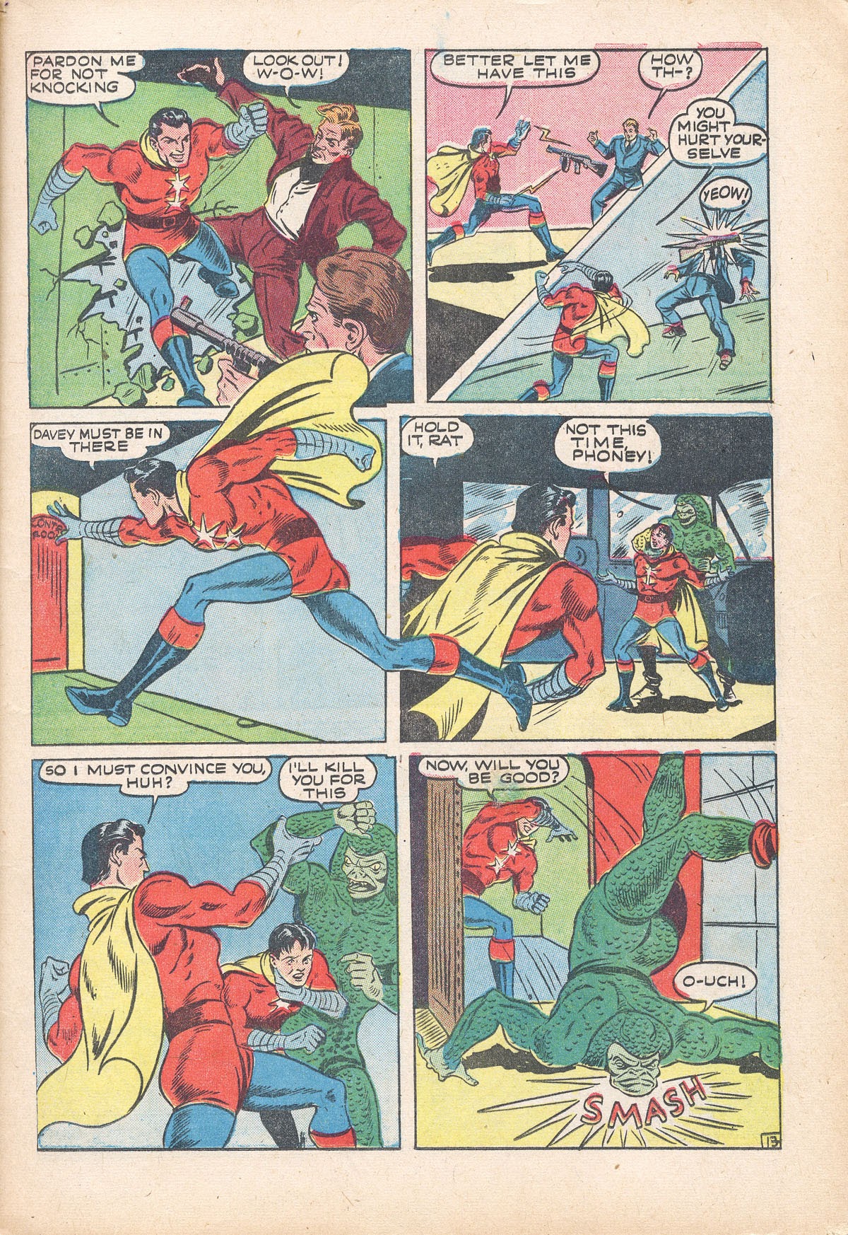 Read online Super-Mystery Comics comic -  Issue #12 - 15
