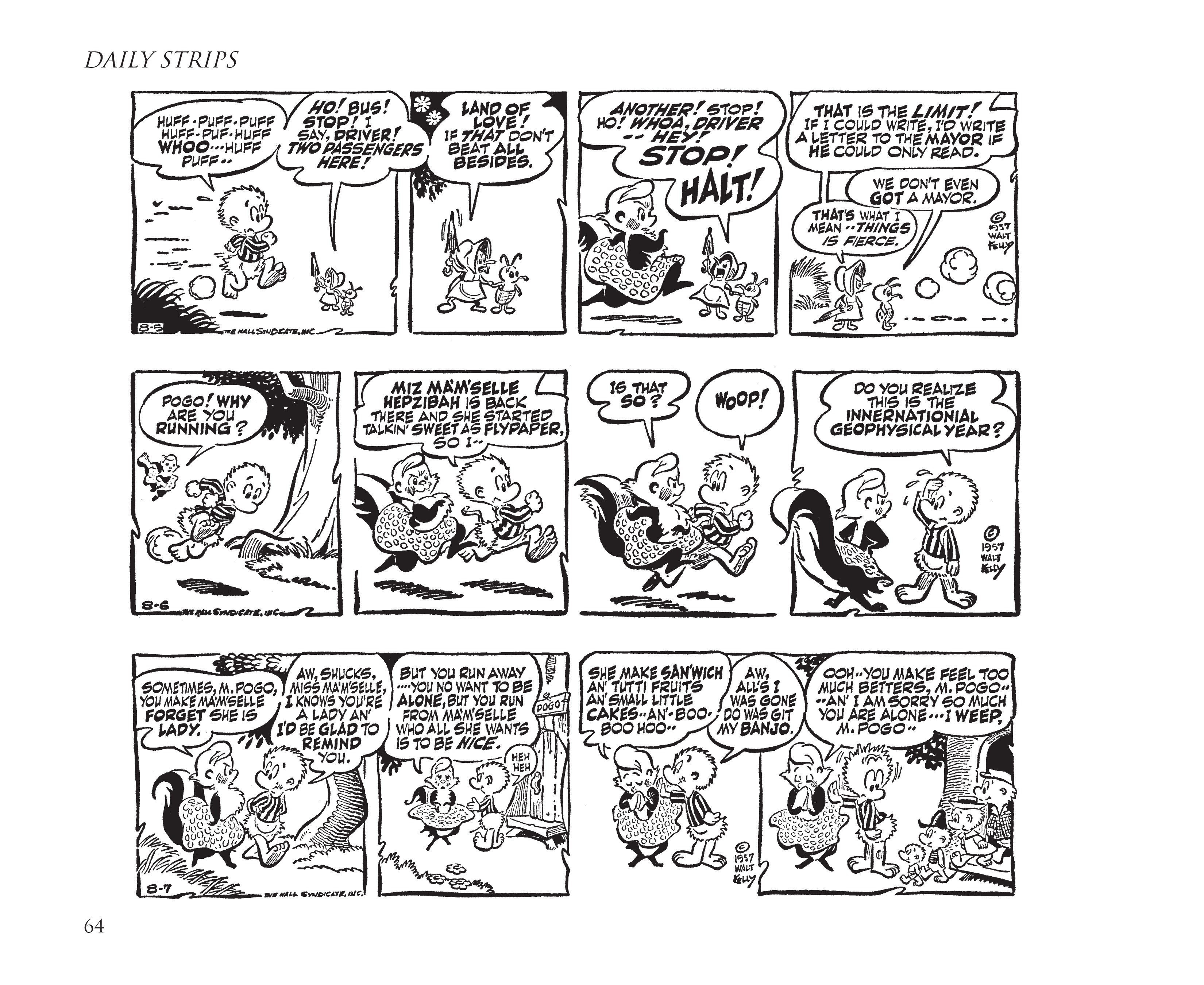 Read online Pogo by Walt Kelly: The Complete Syndicated Comic Strips comic -  Issue # TPB 5 (Part 1) - 73